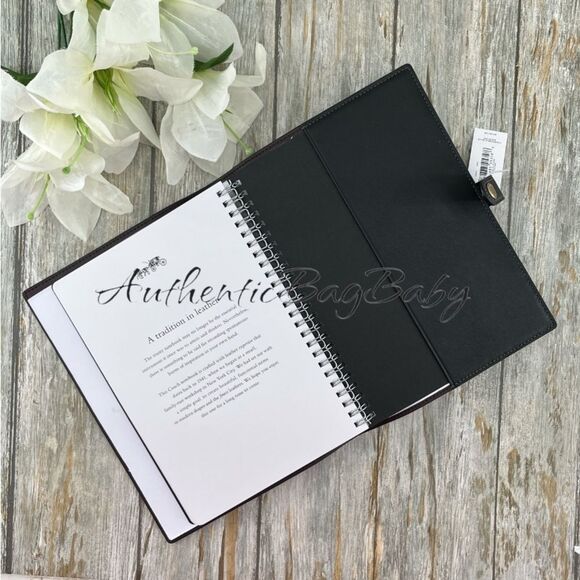 Authentic Coach Black Cherry Notebook Limited Bag Purse - Picture 6 of 8